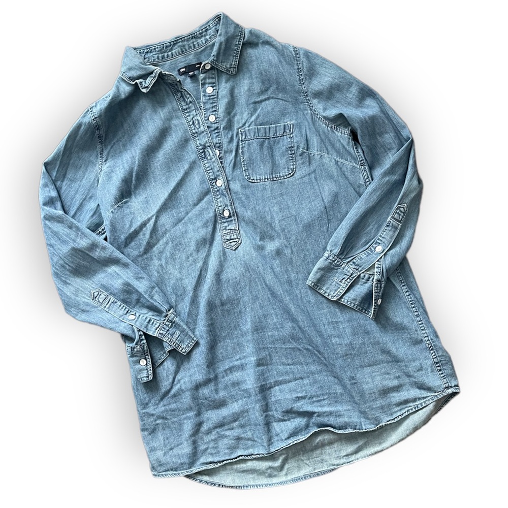 Gap Chambray Tunic - image 2